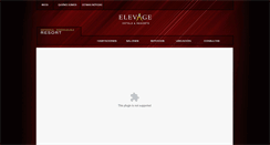 Desktop Screenshot of elevage.com.ar