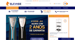 Desktop Screenshot of elevage.com.br